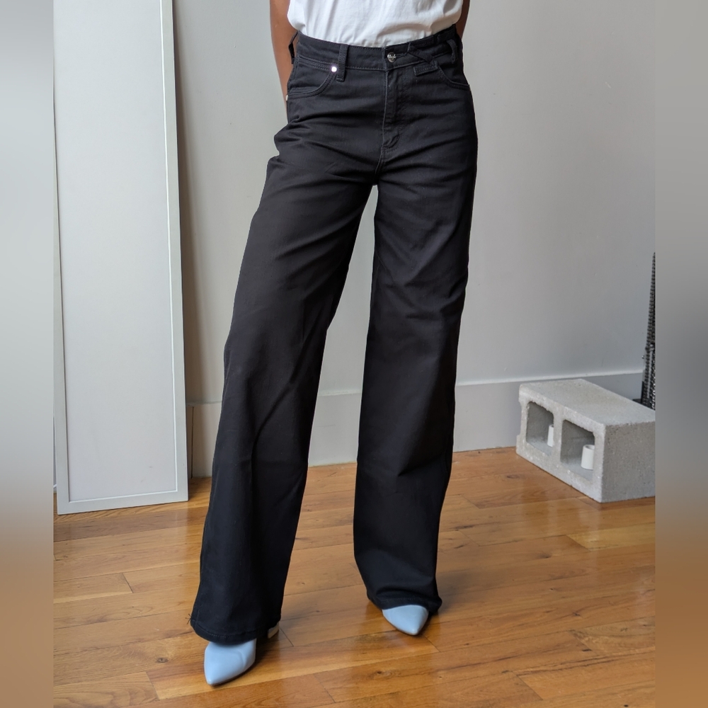 Wrangler x STAUD Black Denim Jeans